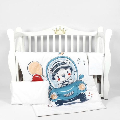 купить Детское постельное белье PernaMea Set lenjerie 3 piese Premium Cars (PM.100469/7) в Кишинёве 