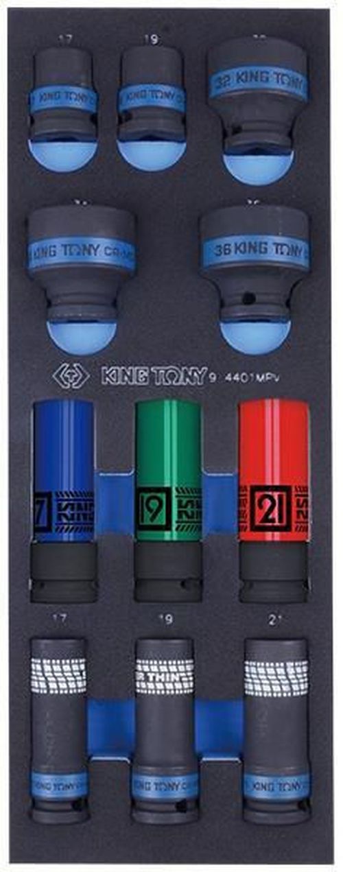 cumpără Sistem de depozitare a instrumentelor King Tony 934-010MRV с инструментом красная, 7 ящика (286 пр.) VAG, MB, OPEL, BMW, Jap. în Chișinău 