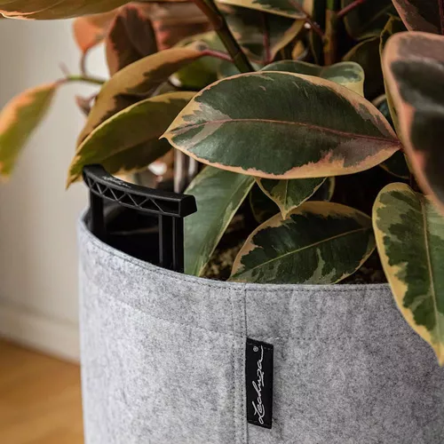 cumpără Ghiveci pentru flori Lechuza Trendcover 32 Felt, Light Grey în Chișinău 