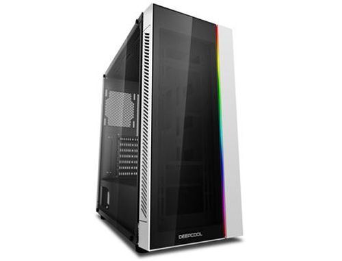 cumpără Case Middletower Deepcool MATREXX 55 V3 ADD-RGB WH ATX White no PSU, Side & Front panel Tempered glass, 1xUSB3.0/2xUSB2.0/AudioHD x 1/Mic x 1 (carcasa/корпус) în Chișinău 