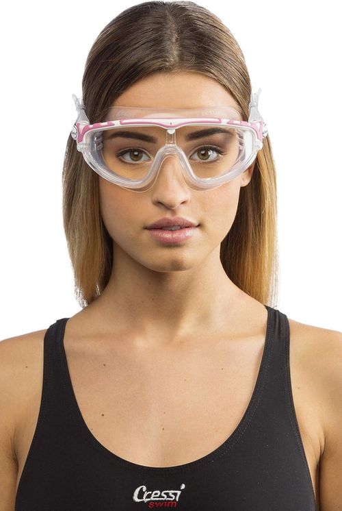 cumpără Accesoriu pentru înot Cressi-Sub Ochelari Inot Skylight Sil Clear/Frame White Pink (De203340) în Chișinău 