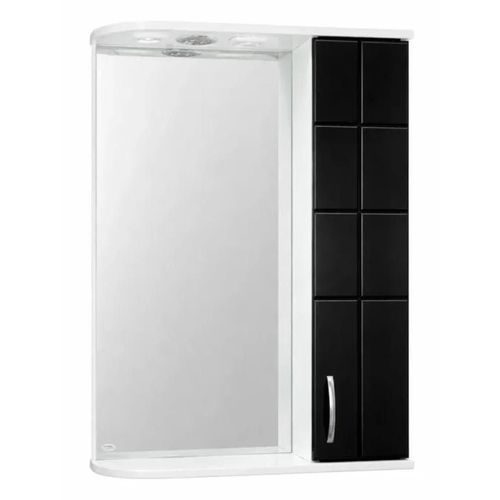 cumpără Oglindă baie Mashtab 1811 Domino 600x200x720 Alb-Negru în Chișinău 