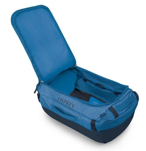 cumpără Geantă de voiaj Osprey Transporter 65 Blue Flame/Nocturnal Blu (843820193398) în Chișinău 