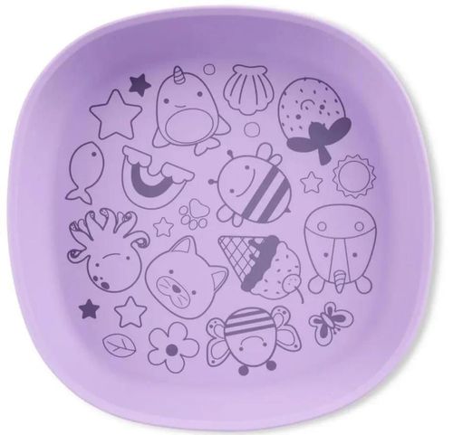 cumpără Seturi pentru hrănire bebelușilor Skip Hop 9S256210 Farfurie din silicon Skip Hop Squad Purple în Chișinău 