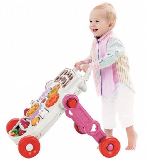 купить Ходунок Pilsan 07539Pink Walker interactiv, roz в Кишинёве 