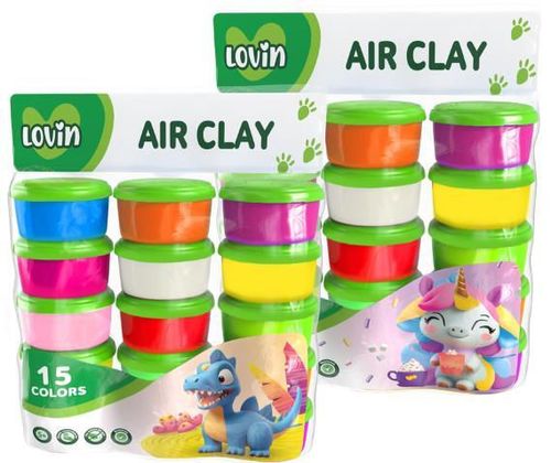 cumpără Set de creație Okto 7000219 Set de plastilină ușoară 15 culori, 2 modele în Chișinău 