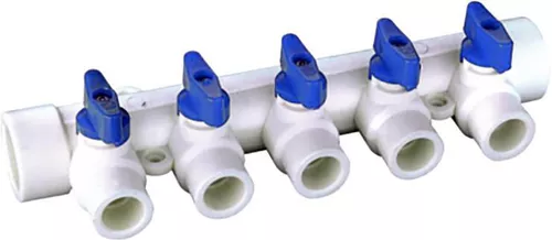 cumpără Accesoriu sisteme de încălzire Genesis Premium A567 Colector Ppr Alb în Chișinău 