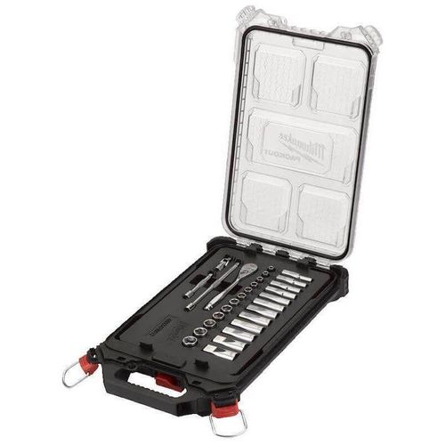 cumpără Set de unelte de mână Milwaukee 4932478812, set de chei tubulare 1/4" PACKOUT 28 buc în Chișinău 
