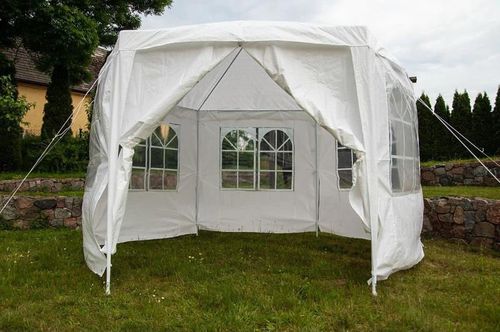 cumpără Umbră pentru grădină Saska Garden Pavilion Tent White 2x2x2m în Chișinău 