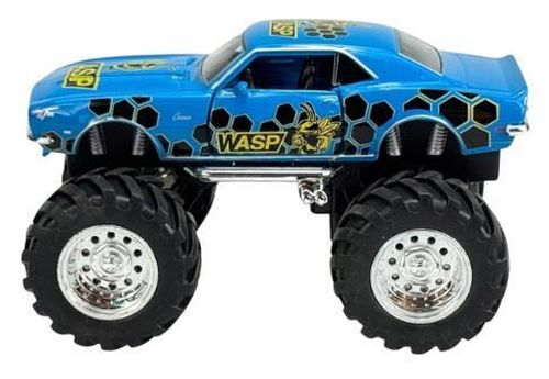 cumpără Mașină Welly 47007S-GW Monster Truck metalic 1968 Chevrolet Camaro Z28 1:38, Big Wheel în Chișinău 