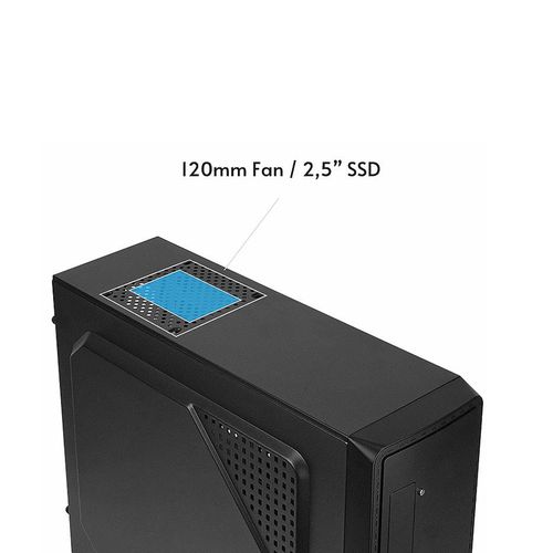 купить Системный блок компьютер Computer DOXY PC UNIVERSAL (N30746) - CPU Intel Core i3-12100 3.3-4.3GHz 4-Cores 8-Threads/ 16GB DDR4/ 256GB SSD + 1TB HDD/ Case ATX 500W в Кишинёве 