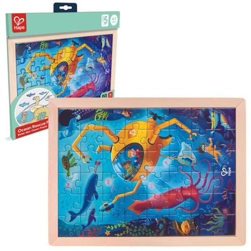 купить Головоломка Hape E1643 Puzzle 2 în 1 Călătorie subacvatică в Кишинёве 