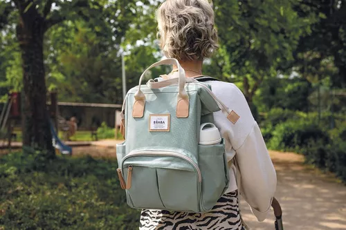 cumpără Geantă pentru mama Beaba B940316 Wellington Sage Green în Chișinău 