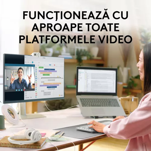 cumpără Cameră web Logitech Brio 100 Full HD White în Chișinău 
