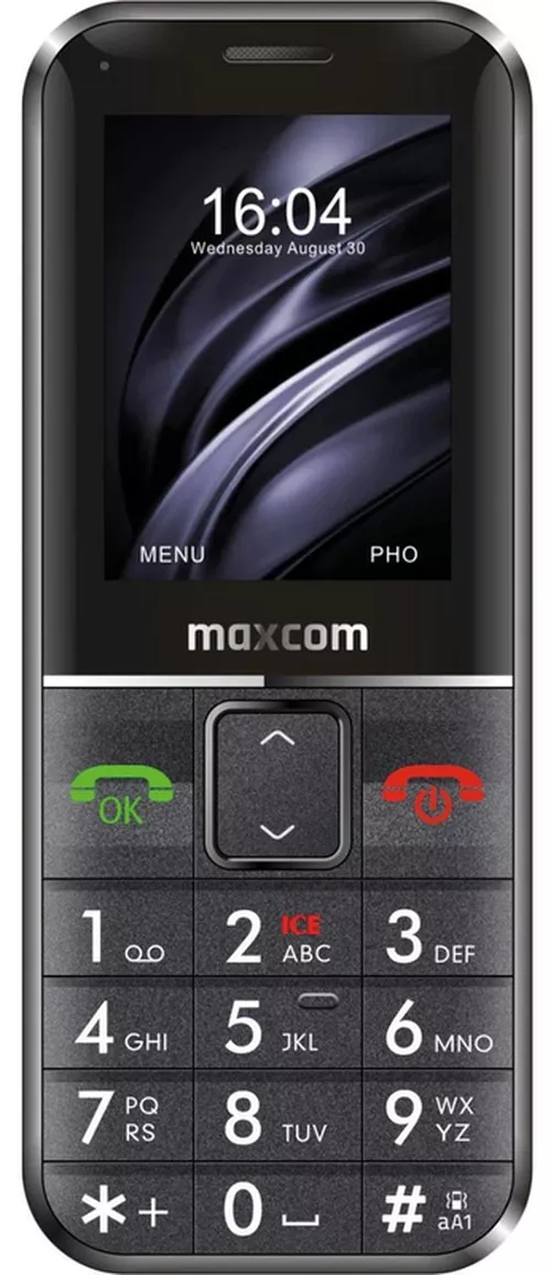 купить Телефон мобильный Max Com MM 735, Black в Кишинёве 