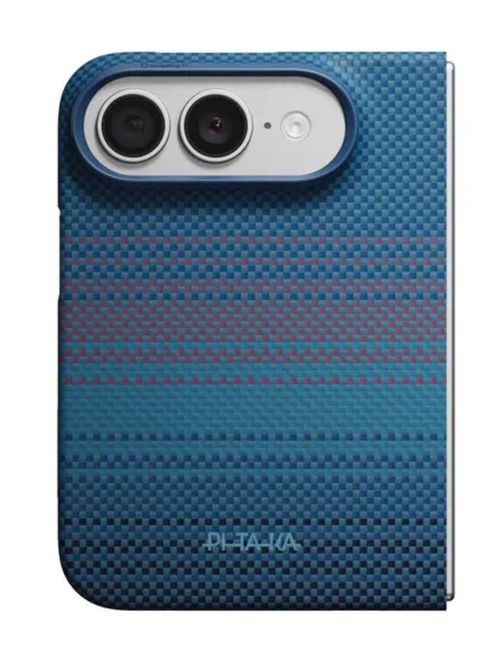 cumpără Husă pentru smartphone Pitaka Edge iPhone 18 Fold (Protectie spate) (Midnight), KI1803F în Chișinău 