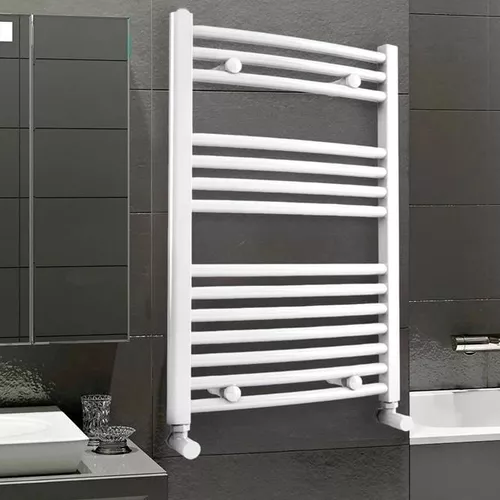 купить Полотенцесушитель Eurorad Zeus Curved 400x700 (White) в Кишинёве 