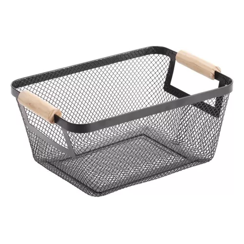 купить Короб для хранения Bisk 08564 UMBRA, organaizer mic, mat negru в Кишинёве 
