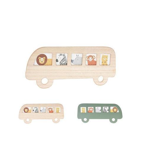 купить Фото-рамка Holland 26561 коллаж 5фото 44x1x20сm Автобус, дерево в Кишинёве 