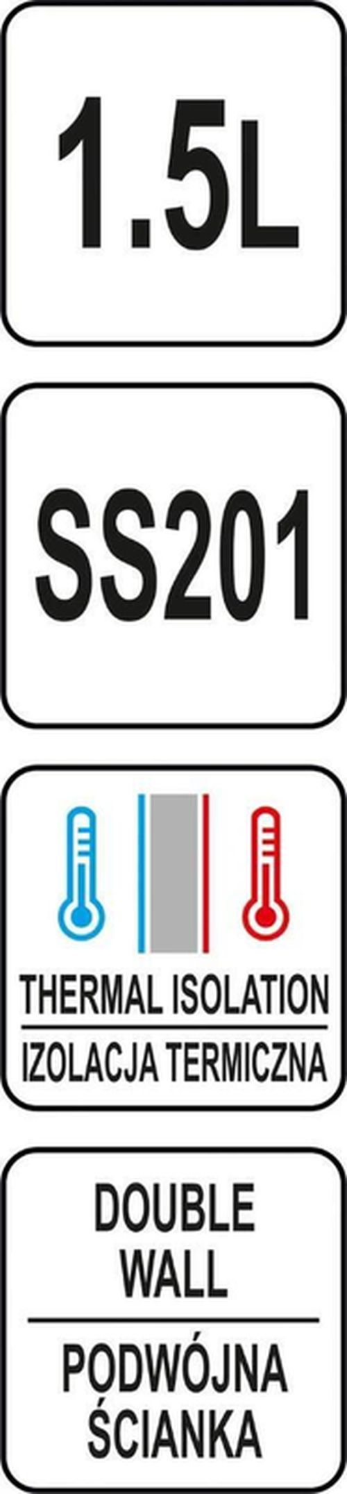 купить Термос для напитков Yato YG-07013 1,5 l в Кишинёве 