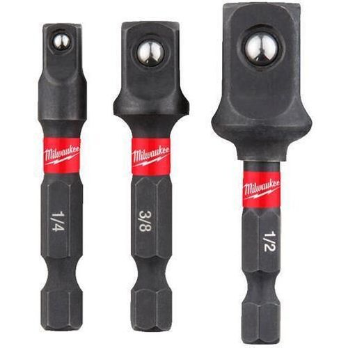 купить Набор головок, бит, насадок Milwaukee 4932479228 Set adaptori cu impact 3buc в Кишинёве 