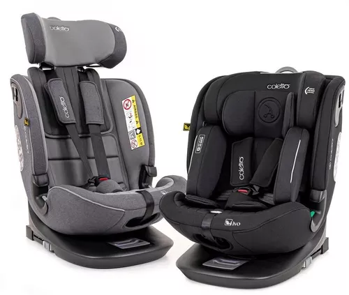 cumpără Scaun auto Coletto Scaun auto 40-150cm (0-36kg) rotativ 360 Ivo Dark Grey în Chișinău 