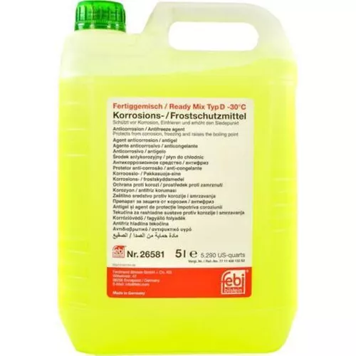 cumpără Antigel Febi Bilstein 26581 (-30) G11 5L galben-verde în Chișinău 