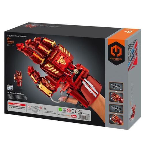 купить Конструктор iM.Master 6840 Mănușa Iron Man, Mechanical Master, 1099pcs в Кишинёве 
