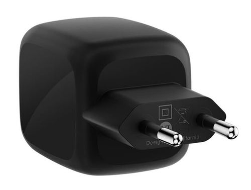 cumpără Încărcător cu fir Belkin WCH020KQBK 67w Dual USB-C PD wall Charger with PPS, Black în Chișinău 