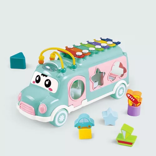 cumpără Sortator Toyz 9023 автобус-сортер-ксилофон 3in1 8019 în Chișinău 