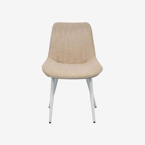 купить Комплект стол и стулья Evelin di Costacurta стол DT-531R Wh + 4 стула YTC-055Wh UF885-03 (Light beige) в Кишинёве 