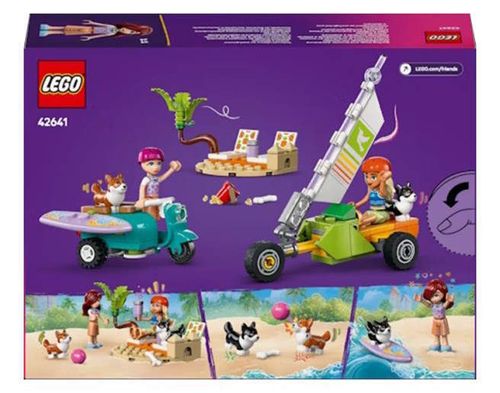 cumpără Set de construcție Lego 42641 Friends Câini de surfing și aventuri cu scuter în Chișinău 