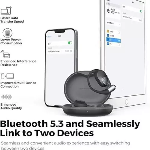купить Наушники беспроводные SoundPeats Go Free2+ Beige в Кишинёве 