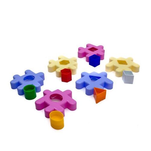 cumpără Puzzle Maximus MX5334 Jucărie-sorter Cub roz 12 elem. în Chișinău 