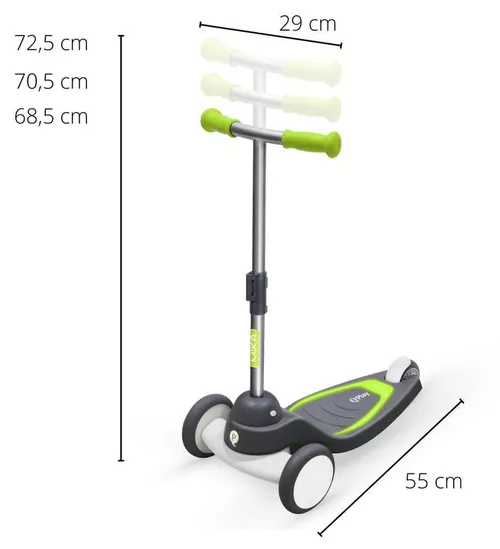 купить Самокат Qplay Mika Green в Кишинёве 