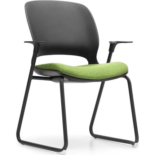 купить Офисный стул Deco NEO black+green в Кишинёве 