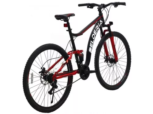 cumpără Bicicletă Belderia Camp XC 200 Doube Suspension R29 GD-SKD Black/Red în Chișinău 