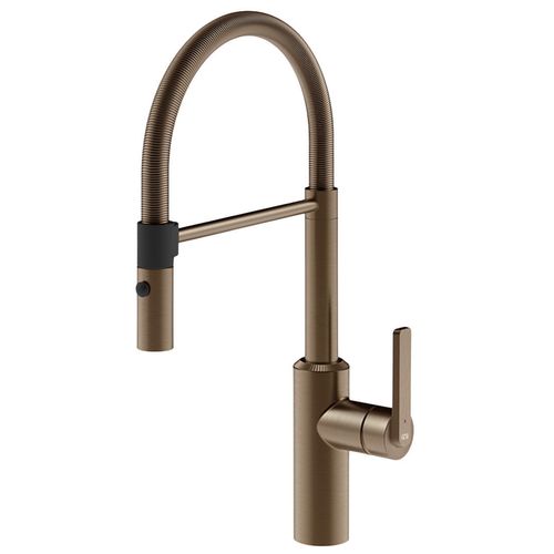 купить Смеситель кухонный Gessi 60960-761 Coffee Bronze Br PVD в Кишинёве 