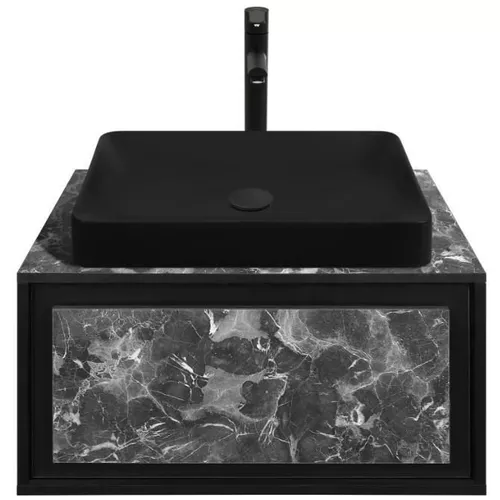 cumpără Dulap pentru lavoar Montebella Set 51.02 800*500 NERO LED 585 Pantera în Chișinău 