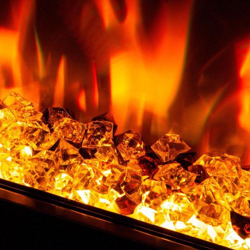 купить Камин электрический ArtFlame Rondo white & Haven 40, 800x1400x300mm в Кишинёве 