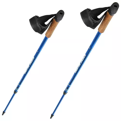 cumpără Bețe pentru trekking Nils 7429 Baston treking nordic (2buc) 87-135cm NW607 BLUE (25-1-011) în Chișinău 