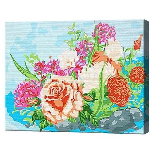 купить Картина по номерам Art Gallery CX3932 20x30cm Flori diverse в Кишинёве 