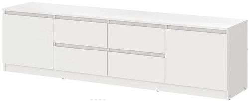 cumpără Comodă TV MebelStar NEO 4S2D 200x43x53 White (MBS-1260) în Chișinău 