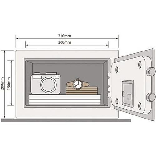 cumpără Safeu de mobilier Yale YSV/200/DB1/CW în Chișinău 