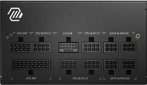 купить Блок питания для ПК MSI MAG A850GL PCIE5 II Black в Кишинёве 