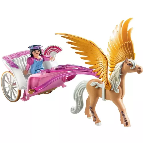 купить Конструктор Playmobil PM5143 Princess with Pegasus Carriage в Кишинёве 