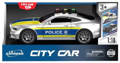 cumpără Mașină Wenyi WY1162F 1:18 Mașină de poliție germană, cu inerție (lumină/sunet) în Chișinău 