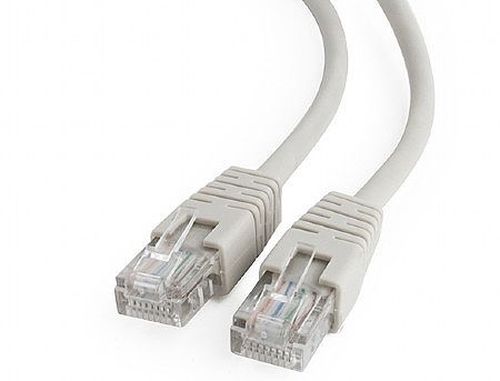 купить 15m Gembird FTP Patch Cord Gray, PP22-15M, Cat.5E, Cablexpert, molded strain relief 50u plugs в Кишинёве 