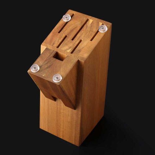 купить Аксессуар для кухни Takumi Suport pt cutite Knife Holder Walnut Wood 6 Slot в Кишинёве 