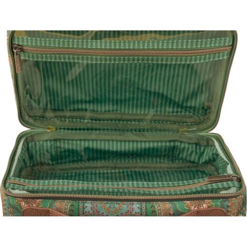 cumpără Geantă de toaletă/de cosmetice Pip Studio 51.274.304 Casey Beauty Case Jabali Green 27x10x19cm Green în Chișinău 